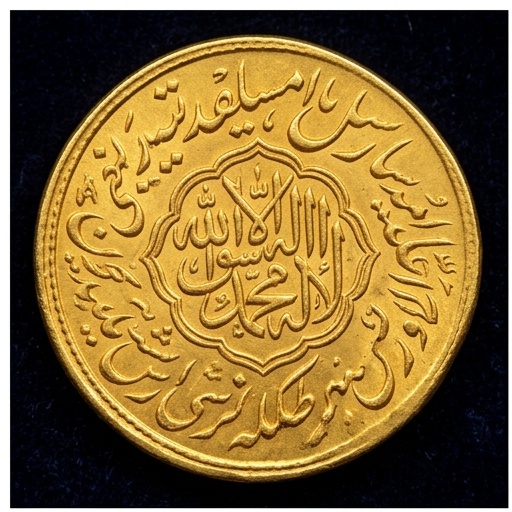 Mughal Emperor Akbar Heavy Gold Mohur (AH 1012 / Regnal Year 48) – Agra Mint